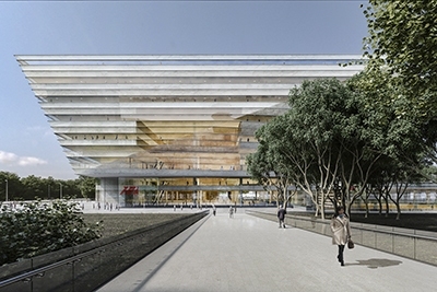 建筑竞赛 | 丹麦SHL建筑事务所赢得上海图书馆东馆竞赛，图书馆望2020年建成开放