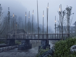 贵州中关村乡村人行桥：重塑人与村落的关系