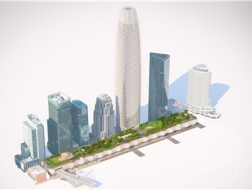 都市中心再生长：Salesforce塔楼及客运中心 / 佩里·克拉克·佩里建筑师事务所