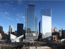 罗杰斯设计的世贸中心3号楼于近日落成