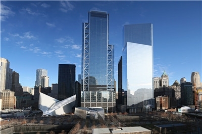 罗杰斯设计的世贸中心3号楼于近日落成