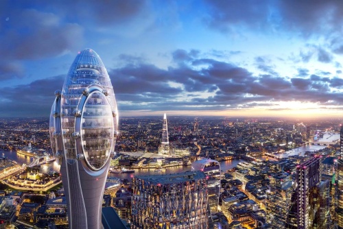 伦敦市长驳回福斯特建筑事务所“郁金香”塔方案