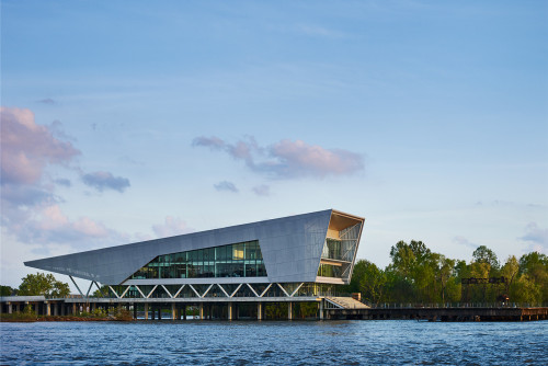 密西西比河畔，水资源研究新总部 / Perkins+Will & Coleman Partners Architects