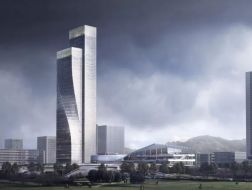 或将成“世界第一扭”：重庆高科集团有限公司办公楼 / Aedas