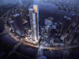 未来长沙城市地标：长沙金茂大厦 / Aedas