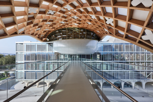坂茂最大木结构项目瑞士开幕，探索木建筑发展潜力