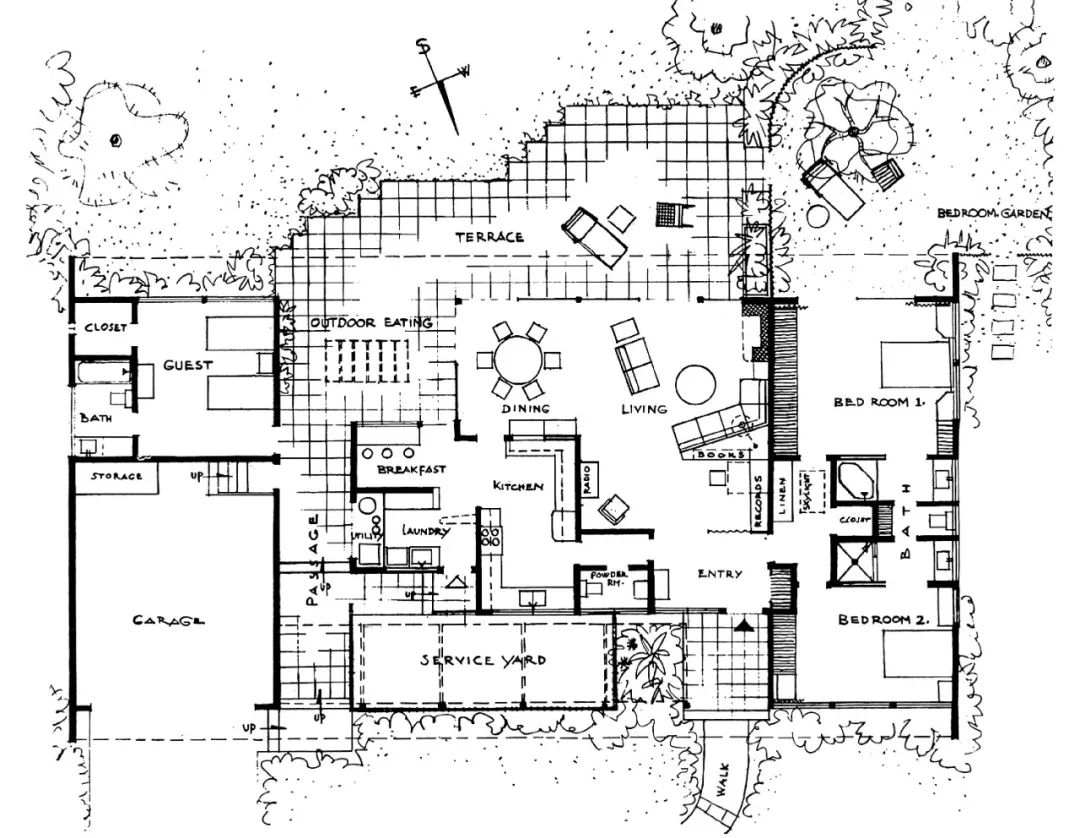 案例研究住宅计划：美西现代主义先锋如何设计居住空间？ – 有方