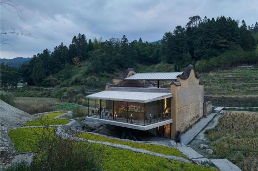 迹·建筑事务所新作:先锋厦地水田书店,2019“年度最美”