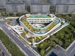 翡翠江来幼儿园：参与儿童互动的“大玩具” / 天华建筑创作工作室