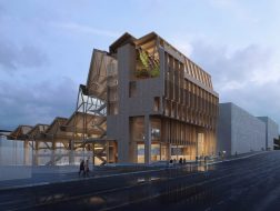 Grafton Architects赢得阿肯色大学设计与材料创新中心设计竞赛