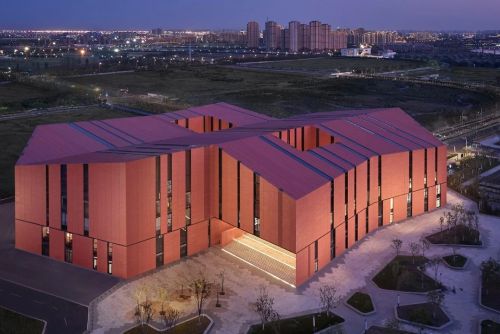 天津中新友好图书馆：延续至第五立面的统一 / gmp