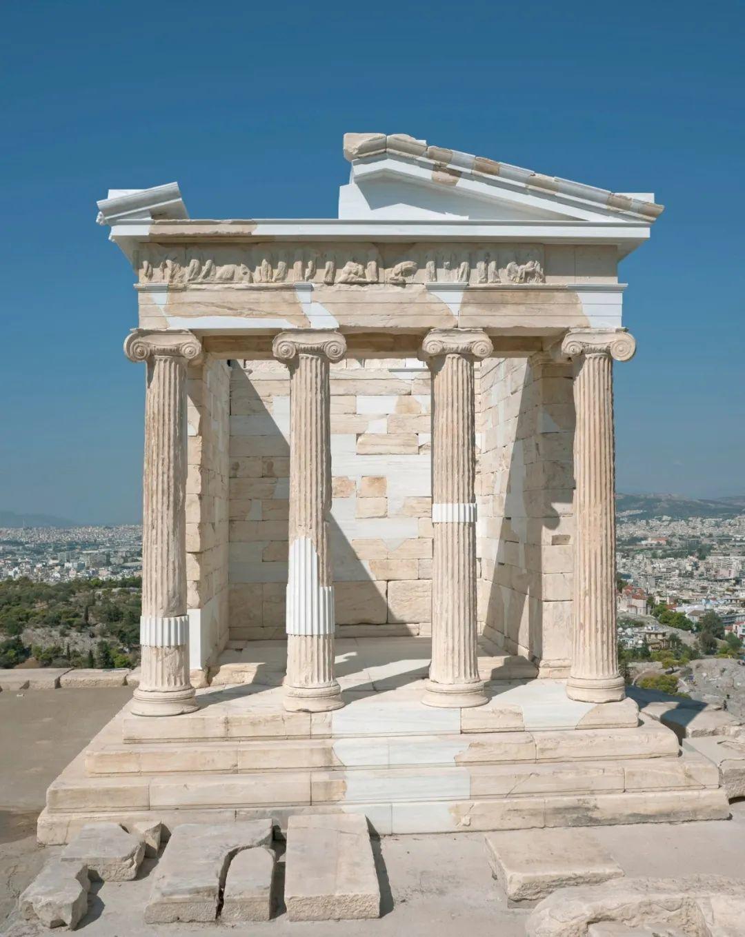 雅典标志性建筑物图片