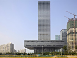 深圳证券交易所新总部大楼：悬浮的基座 / OMA