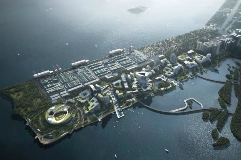 NBBJ、MVRDV、SHL等各展拳脚,探索深圳大铲湾未来城市的四种可能