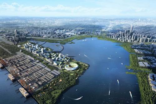 NBBJ腾讯深圳大铲湾“网络城市”方案公布，打造以人为本、互联互通的生态系统