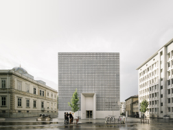 瑞士库尔州立艺术博物馆扩建：典雅的灰立方 / Barozzi Veiga