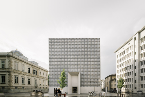瑞士库尔州立艺术博物馆扩建：典雅的灰立方 / Barozzi Veiga