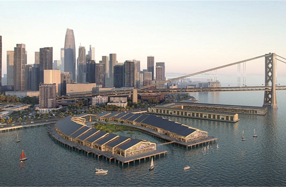 Heatherwick工作室设计旧金山马蹄形“海湾”
