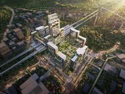 福斯特事务所为深圳光明设计综合枢纽，创造森林般的城市门户