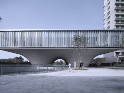 西安沣东新城莱安社区中心：漂浮之门 / EID Architecture