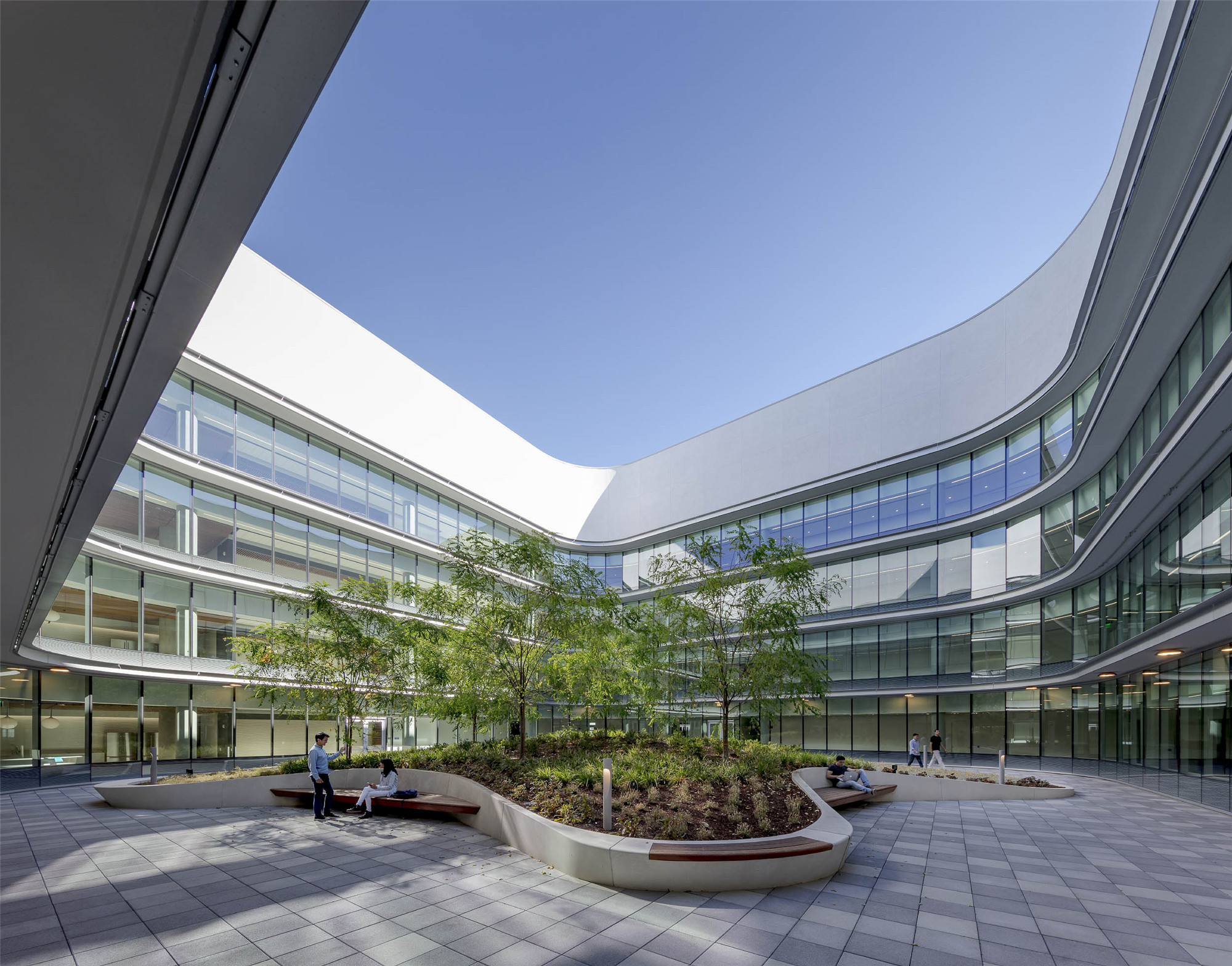 苹果硅谷全新办公园区：Central + Wolfe Campus / HOK – 有方