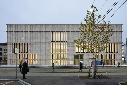 奇普菲尔德事务所新作：苏黎世Kunsthaus博物馆扩建，稳重的实体