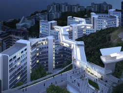 扎哈事务所+利安最新方案：港科大学生宿舍，屋顶步道整合校园流线