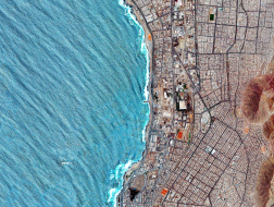 30张震撼卫星/航空摄影，看全球30座城市的建造肌理