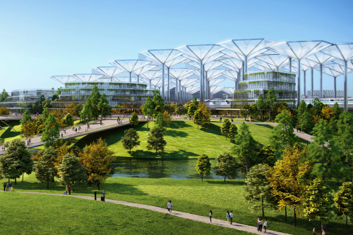 gmp中标：成都未来科技城城市设计及建筑设计