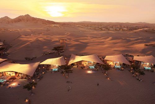 福斯特事务所，三组沙特度假酒店方案公布