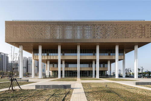 台南市立图书馆：当代形式结合在地意象 / Mecanoo + 张玛龙陈玉霖联合建筑师事务所