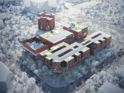 中标方案 | 中国人民大学通州新校区荣誉堂组团 / AND Studio+北京总院