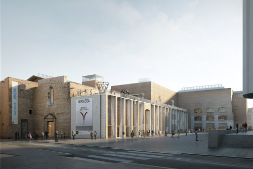 一等奖方案 | 巴塞罗那当代艺术博物馆扩建 / Christ & Gantenbein+H Arquitectes
