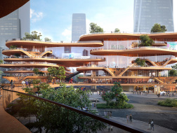 MVRDV“深圳露台”开工，层叠的绿色空间促进户外交流