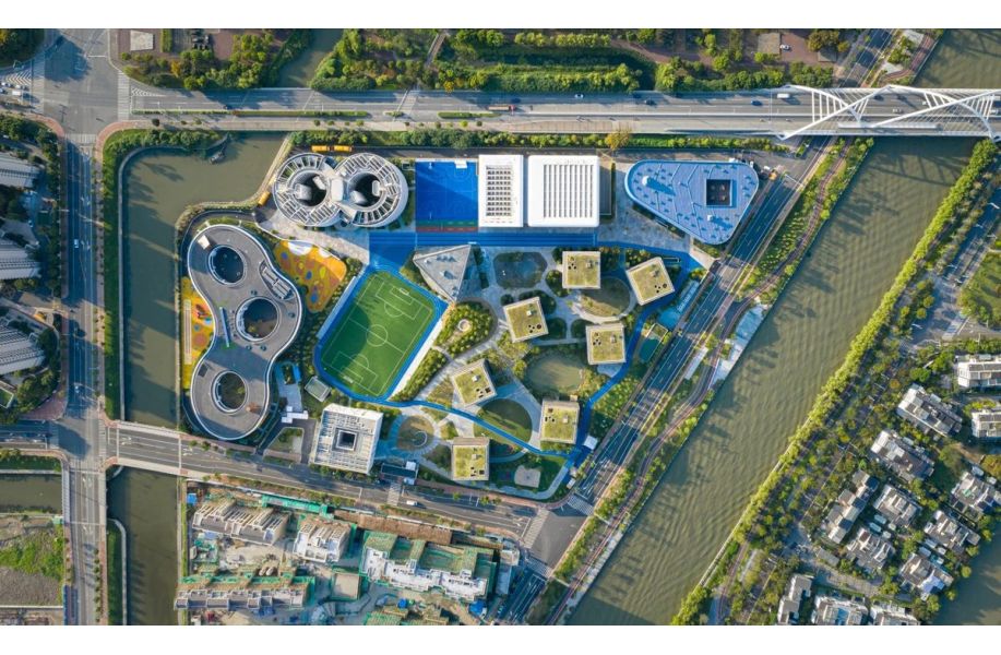 上海青浦平和双语学校 / OPEN校园建筑新作