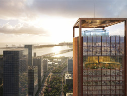 罗杰斯事务所+欧博设计最新中标方案：深圳前海金融总部大厦，庄重典雅的前海之窗