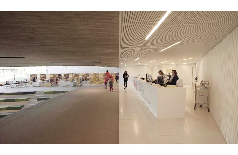 Apila 三叶草 , 塞伊娜约基图书馆 / JKMM Architects