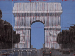 跨越60年的创作，艺术家克里斯托遗作——“包裹巴黎凯旋门”9月将正式展出