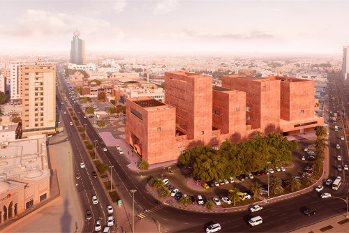 阿贾耶事务所将于沙迦设计非洲研究所，多元文化塑造红色“堡垒”