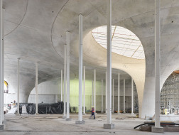 弗雷·奥托参与设计，斯图加特“发光火车站”主体基本完工