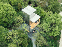 个个世界-林间木屋：自然积木 / 个个世界+先进建筑实验室