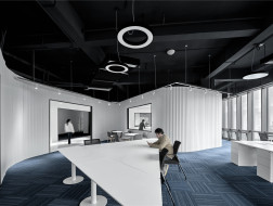 重庆消费品研究院办公室：“中介空间”室内化 / 植田建筑工作室
