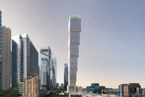 阿贾耶最新方案：纽约肯定塔，高逾500米的倒阶梯形大厦