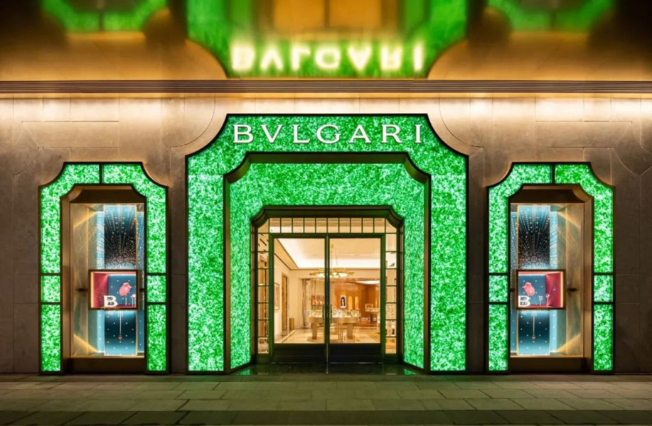 BVLGARI宝格丽中国旗舰店开幕,流光溢彩的可持续空间