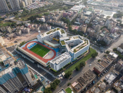 深圳坪山区日新小学：环形秩序下的乐园式学校 / 申都设计集团深圳分公司