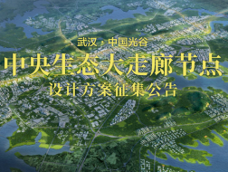 方案征集公告 | 武汉·中国光谷中央生态大走廊黄金十字轴核心和两山城市阳台节点设计