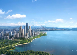 深圳湾超级总部基地最新进展：夜景灯光、城市意象、无障碍设计公布