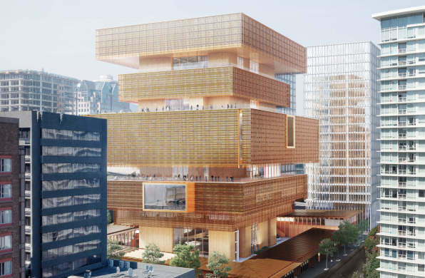 建筑一周 | 赫尔佐格与德梅隆修改温哥华美术馆方案；MVRDV以低技术改造体现可持续策略