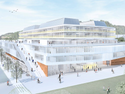 格拉茨物理中心设计竞赛结果公布，为校园建筑引入“城市露台”