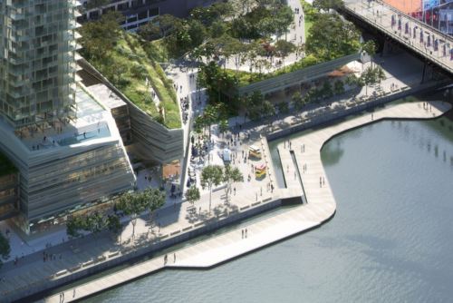 Snøhetta和Hassell合作设计悉尼一处滨海综合开发项目